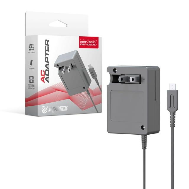 KMD AC Adapter for 2DS/3DS/DSi/DSi XL