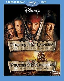 Pirates of the Carribbean: The Curse of the Black Pearl, Blu-ray