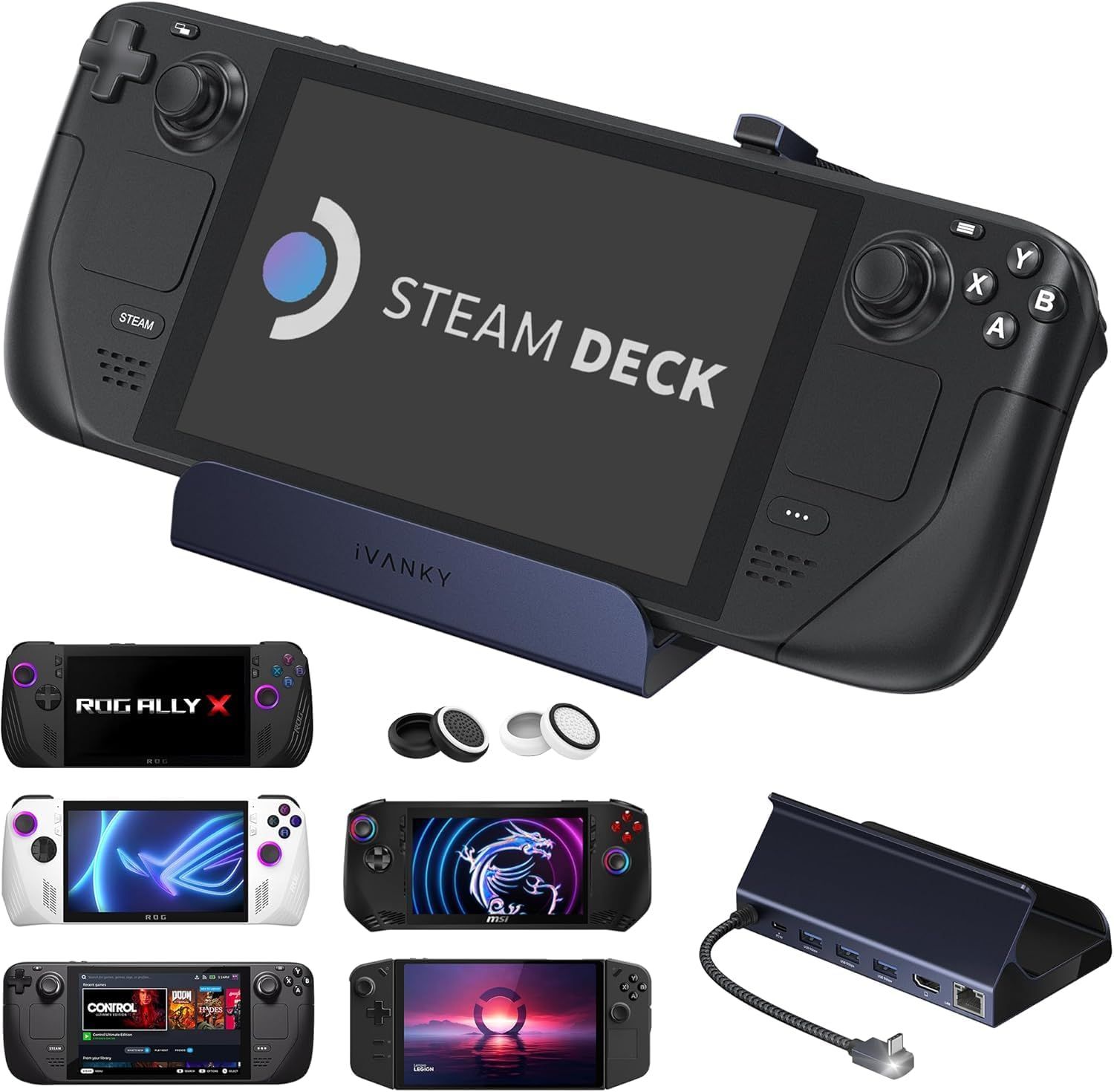 iVANKY USB-C Hub For Handheld Gaming Consoles
