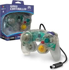 Cirka Wired Controller for Wii/GameCube (Clear)