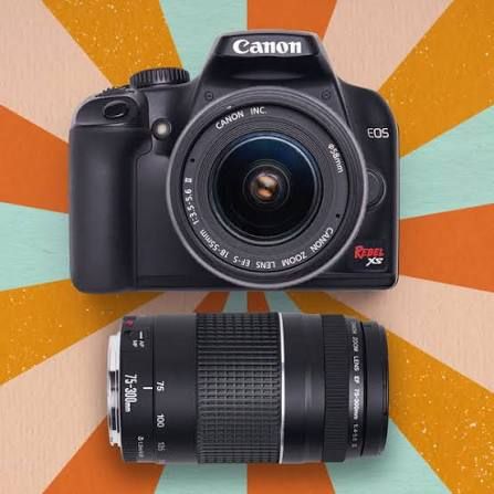 Canon Rebel EOS XS DSLR Camera W/Lens/Charger