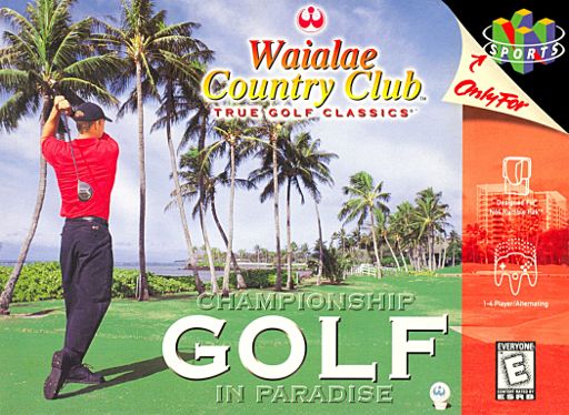 Waialae Country Club - True Golf Classics, N64 (Cart Only)