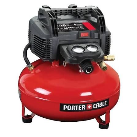 Porter Cable  150 PSI 6 Ga Electric Portablel Pancake Air Compressor