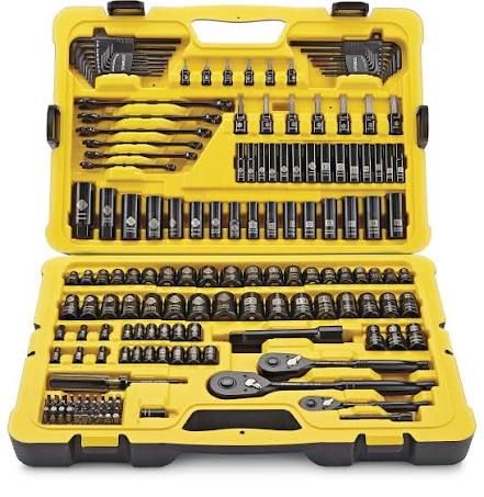 Stanley Black Chrome Socket Set 183pc SAE/Metric (219)