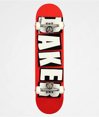 Baker Brand Logo White Skateboard