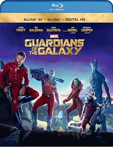 Guardians of the Galaxy, 3D, Blu-ray