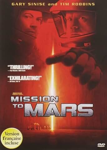 Mission to Mars, DVD