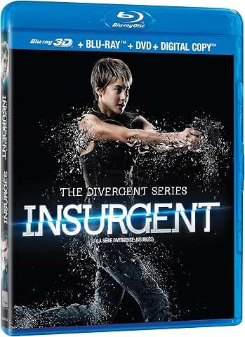 The Divergent Series - Insurgent 3D, Blu-ray