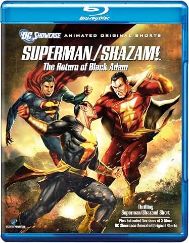 Superman / Shazam! The Return of the Black Adam, Blu-ray
