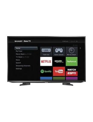 Sharp 43" Roku TV W/Rem (213)
