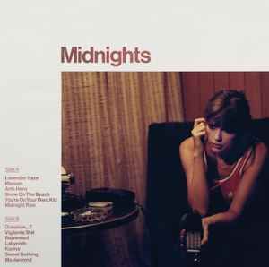 Taylor Swift – Midnights (Blood Moon Marbled) (VG), Vinyl