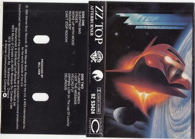 ZZ Top – Afterburner, Cassette