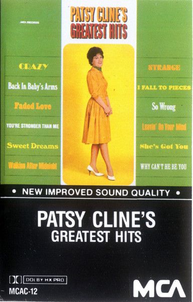 Patsy Cline – Patsy Cline's Greatest Hits, Cassette