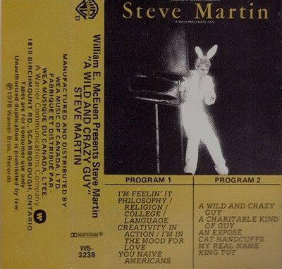 Steve Martin – A Wild And Crazy Guy, Cassette