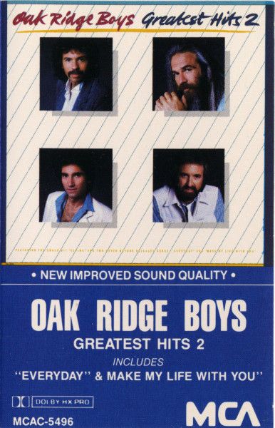 Oak Ridge Boys – Oak Ridge Boys Greatest Hits 2, Cassette