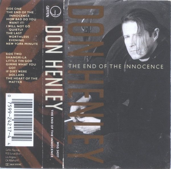 Don Henley – The End Of The Innocence, Cassette