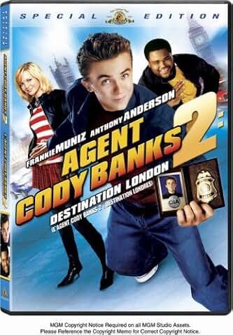 Agent Cody Banks 2 Destination London, DVD