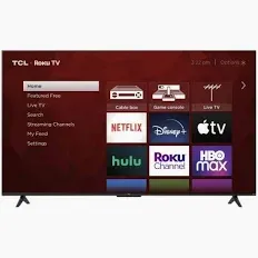 TCL 55" Roku Smart TV W/Rem (271)