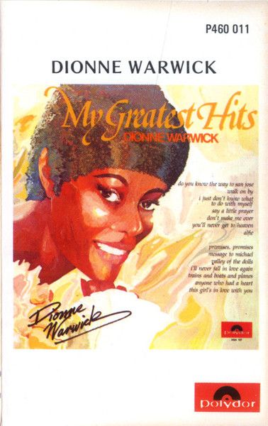 Dionne Warwick – My Greatest Hits, Cassette