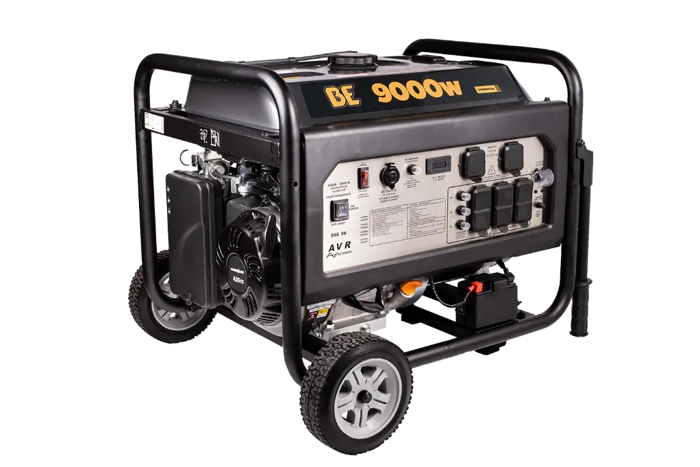 BE Commercial Series 9000 Watt Generator Electric Start (599)