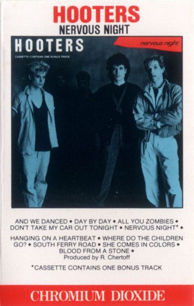The Hooters – Nervous Night, Cassette