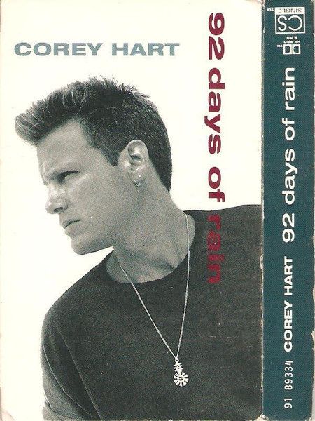 Corey Hart – 92 Days Of Rain, Cassette