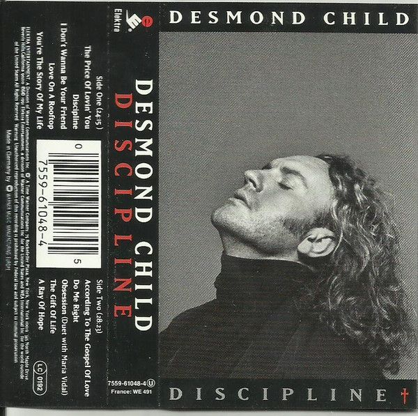 Desmond Child – Discipline, Cassette