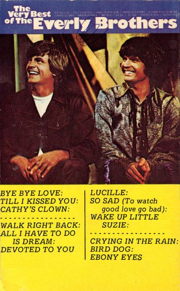 The Everly Brothers – The Very Best Of The Everly Brothers, Cassette