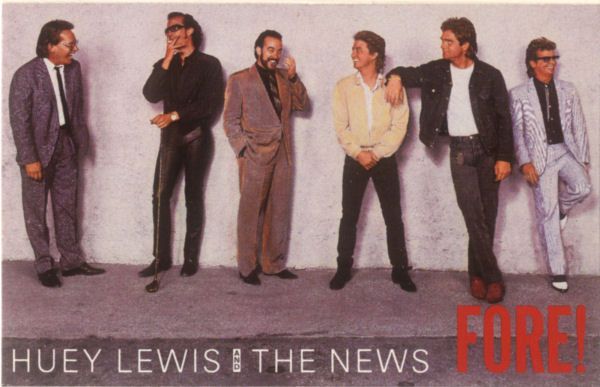 Huey Lewis And The News – Fore!, Cassette