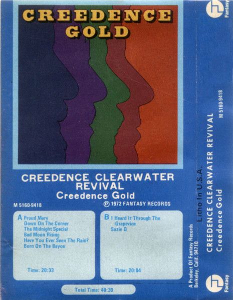 Creedence Clearwater Revival – Creedence Gold, Cassette