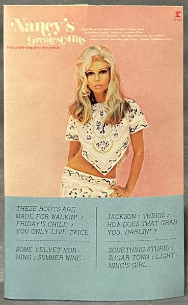 Nancy Sinatra – Nancy's Greatest Hits, Cassette