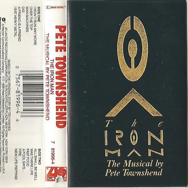 Pete Townshend – The Iron Man (The Musical By Pete Townshend), Cassette