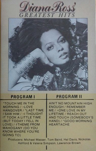 Diana Ross – Diana Ross' Greatest Hits, Cassette