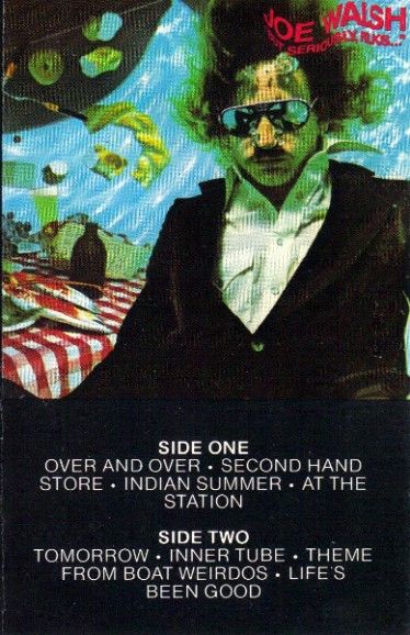 Joe Walsh – But Seriously, Folks, Cassette