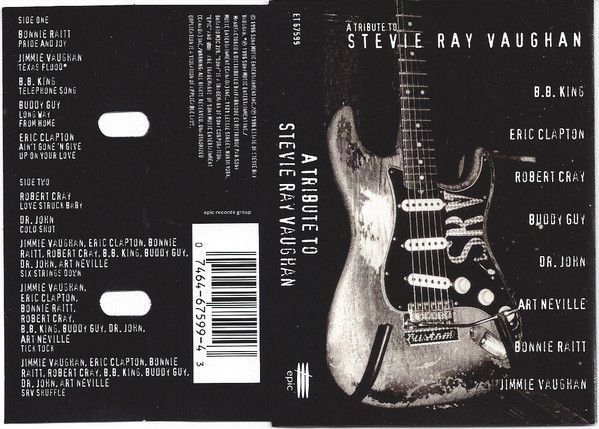 Various – A Tribute To Stevie Ray Vaughan, Cassette