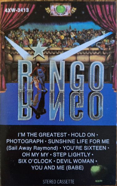Ringo Starr – Ringo, Cassette