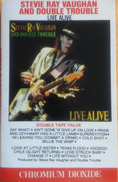 Stevie Ray Vaughan And Double Trouble – Live Alive, Cassette