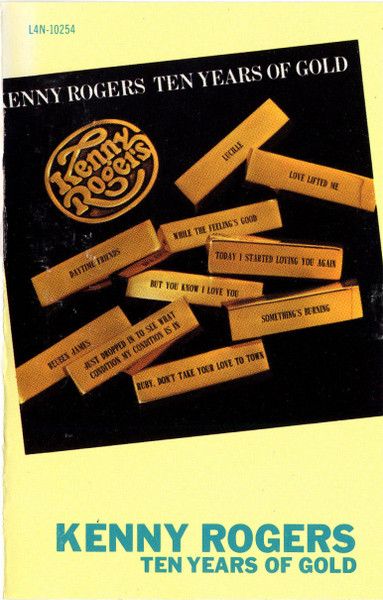 Kenny Rogers – Ten Years Of Gold, Cassette