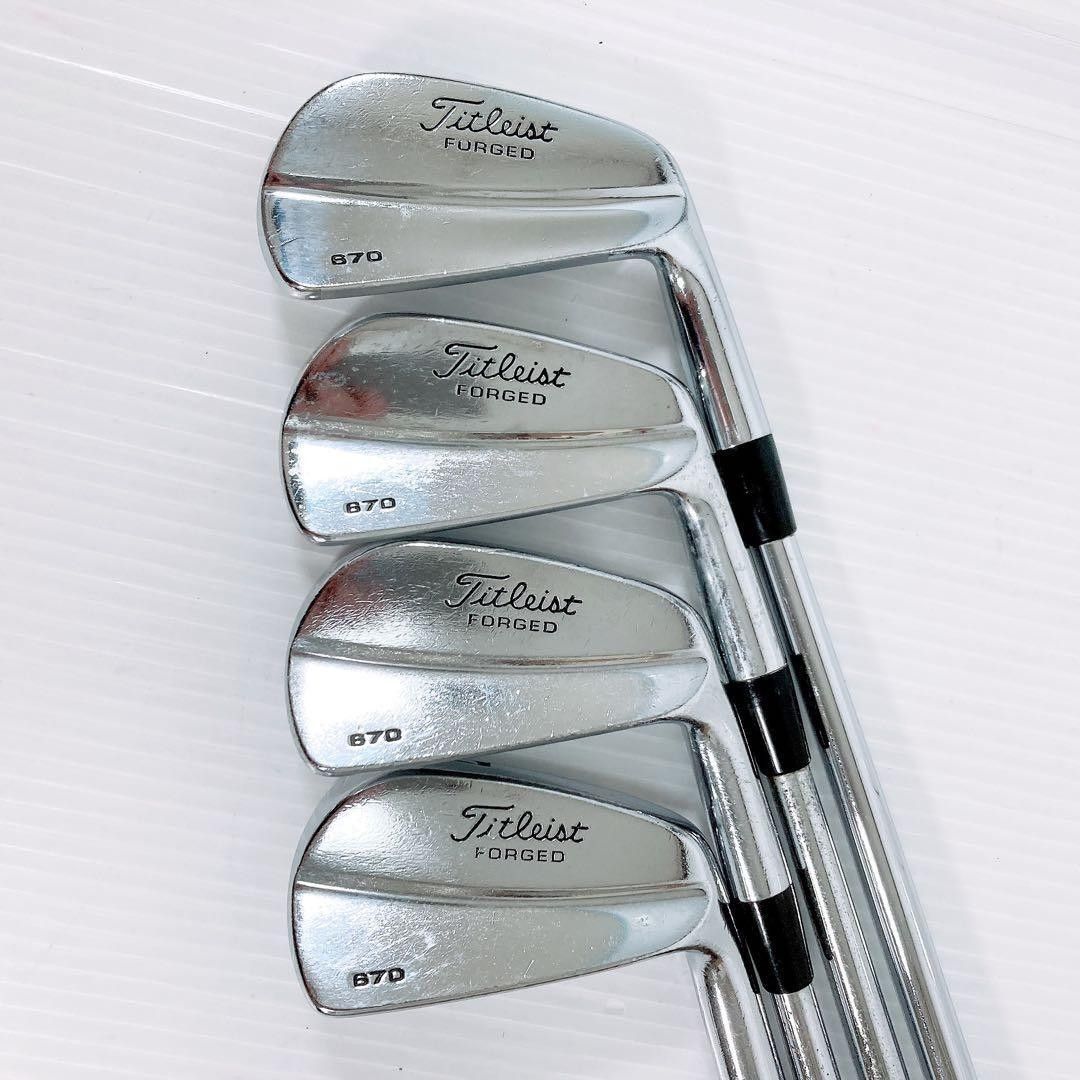 Titliest Forged 670 5-PW &amp; AW Iron Set
