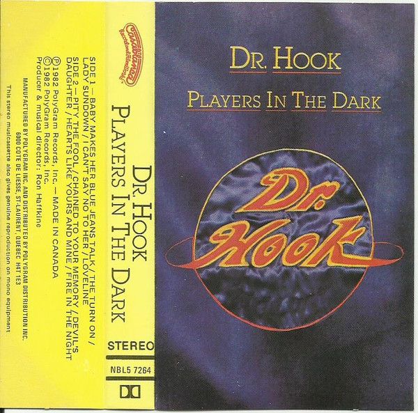 Dr. Hook – Players In The Dark, Cassette