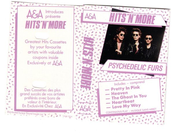 The Psychedelic Furs – Hits 'N' More, Cassette