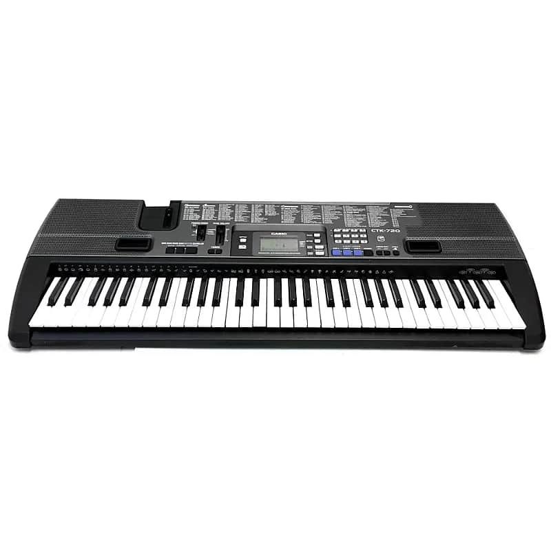 Casio CTK-720 61-Key  Electronic Keyboard W/Stand