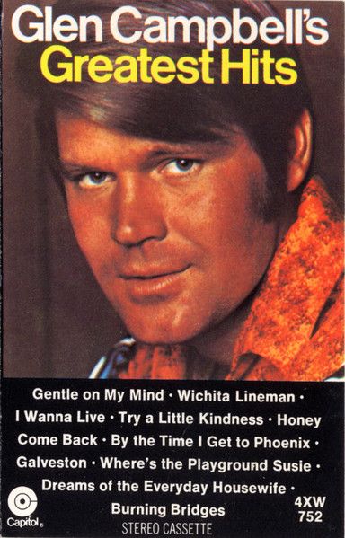 Glen Campbell – Glen Campbell's Greatest Hits, Cassette