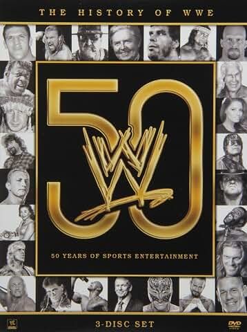 WWE The History of WWE 50 Years of Sports Entertainment, DVD
