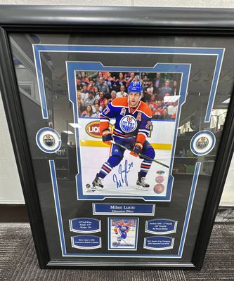 Edmonton Oilers Milan Lucic Autographed Picture