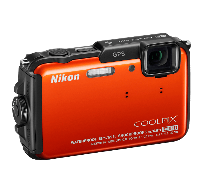 Nikon AW110 CoolPix OLED Waterproof Digital Camera (888)