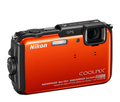 Nikon AW110 CoolPix OLED Waterproof Digital Camera (888)