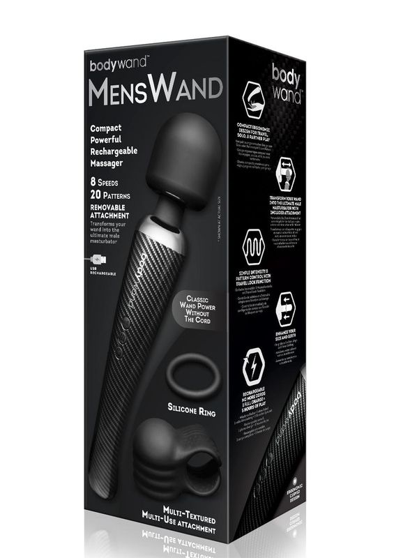 Bodywand MensWand Rechargeable Silicone Massager