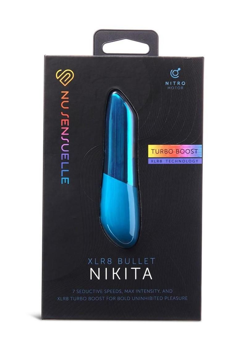 Nu Sensuelle Nikita Rechargeable Silicone Bullet with Nitro Motor