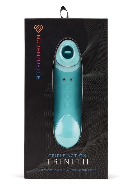Nu Sensuelle Trinitii Triple Action Suction Flickering Tongue 18k